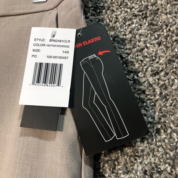 NWT Briggs New York Pull on Dress Pants Size 14P - Picture 4 of 6